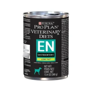 1 Lata Pro Plan Veterinary Diets EN Gastroenteric Low Fat Canino 380 Gr.