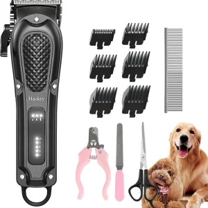 Cortapelos recargable para perros